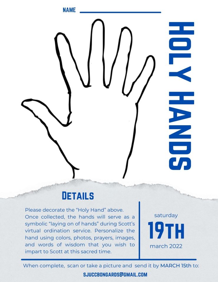Flyer Holy Hands