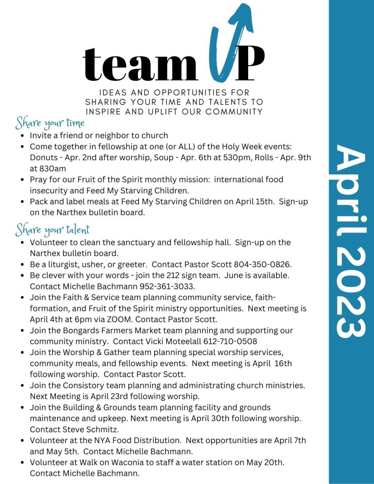 Flyer Team Up April 2023